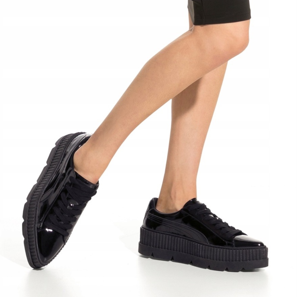 Fenty Puma Pointy Patent Platform Creepers - Picture 3 of 10